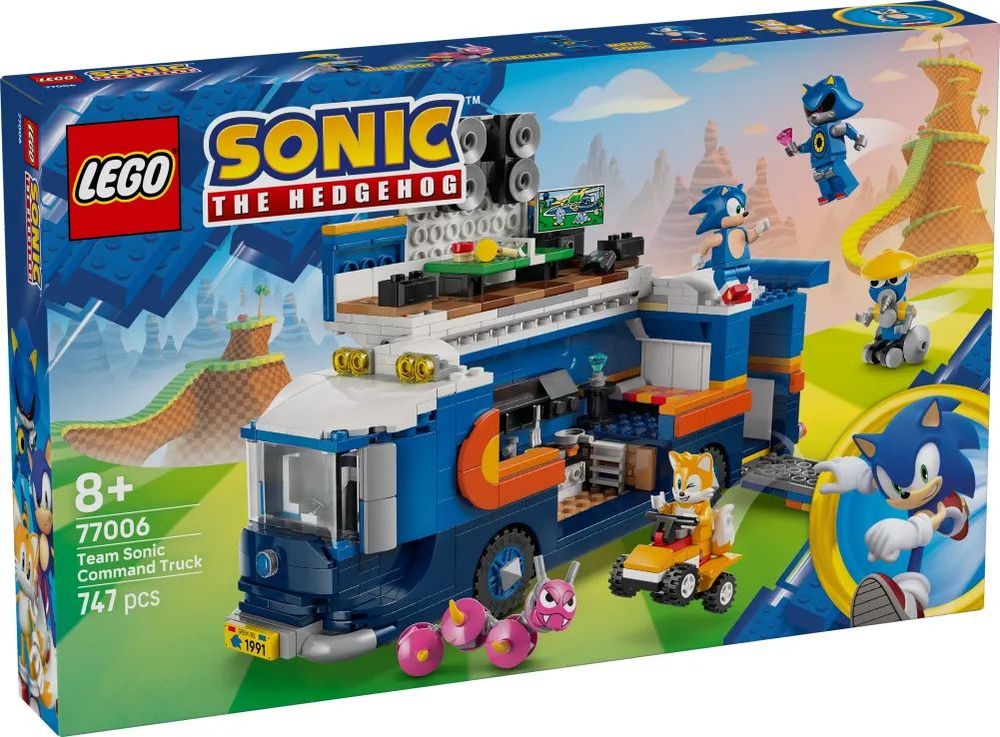 LEGO SONIC THE HEDGEHOG TEAM SONIC COMMAND TRUCK (77006)