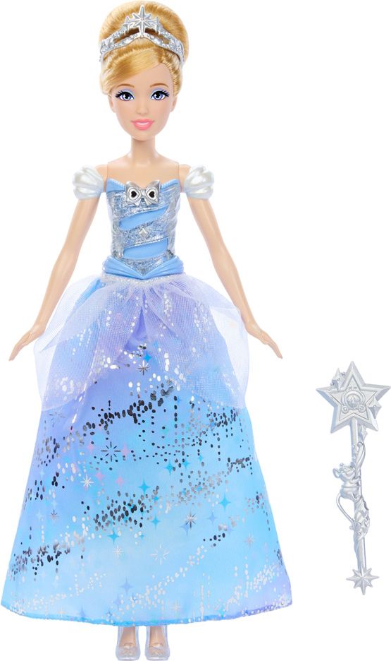 PRINCESS ENCHANTED BALLGOWN CINDERELLA DOLL MATTEL DISNEY (JBF94)
