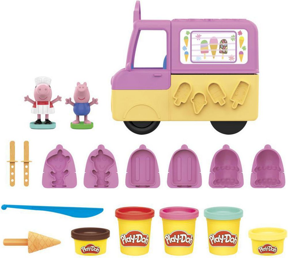 PEPPA PIG HASBRO PLAY-DOH PEPPA'S ICE CREAM PLAYSET (F3597)