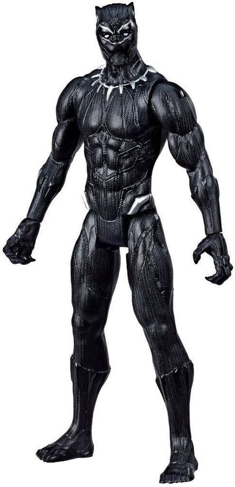 MARVEL HASBRO AVENGERS TITAN HERO SERIES BLACK PANTHER ACTION FIGURE (E7876)
