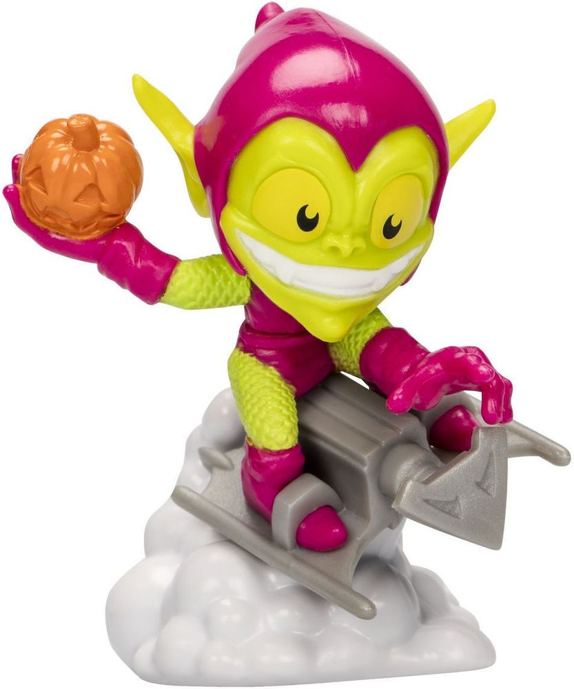 MARVEL HASBRO SPIDERMAN: MIGHTY-VERSE (SERIES 1) - GREEN GOBLIN FIGURE (G0087)