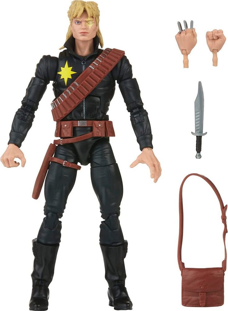 MARVEL HASBRO MARVEL COMIC THE UNCANNY X-MEN - LONGSHOT ACTION FIGURE