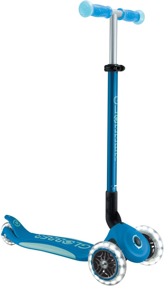 ΠΑΤΙΝΙ GLOBBER ΑΝΑΔΙΠΛΟΥΜΕΝΟ ELITE GLOW LIGHTS PETROL BLUE