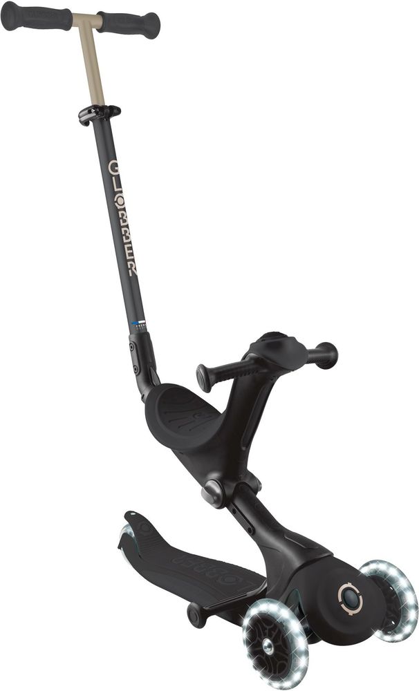 ΠΑΤΙΝΙ GLOBBER ΑΝΑΔΙΠΛΟΥΜΕΝΟ GO UP DELUXE FANTASY LIGHTS BLACK