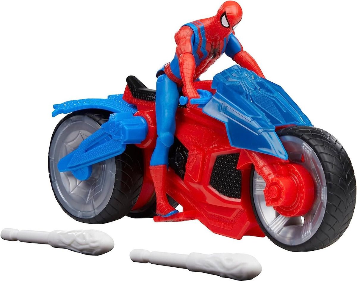 MARVEL HASBRO SPIDER-MAN WEB BLAST CYCLE (F6899)