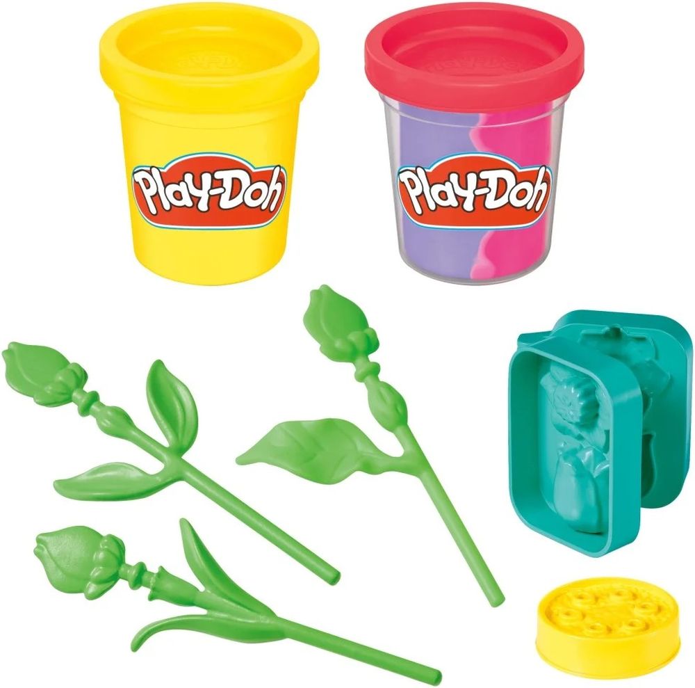 LIL FLOWERS TULIPS AND DAFFODILS PLAY-DOH HASBRO (G2478)