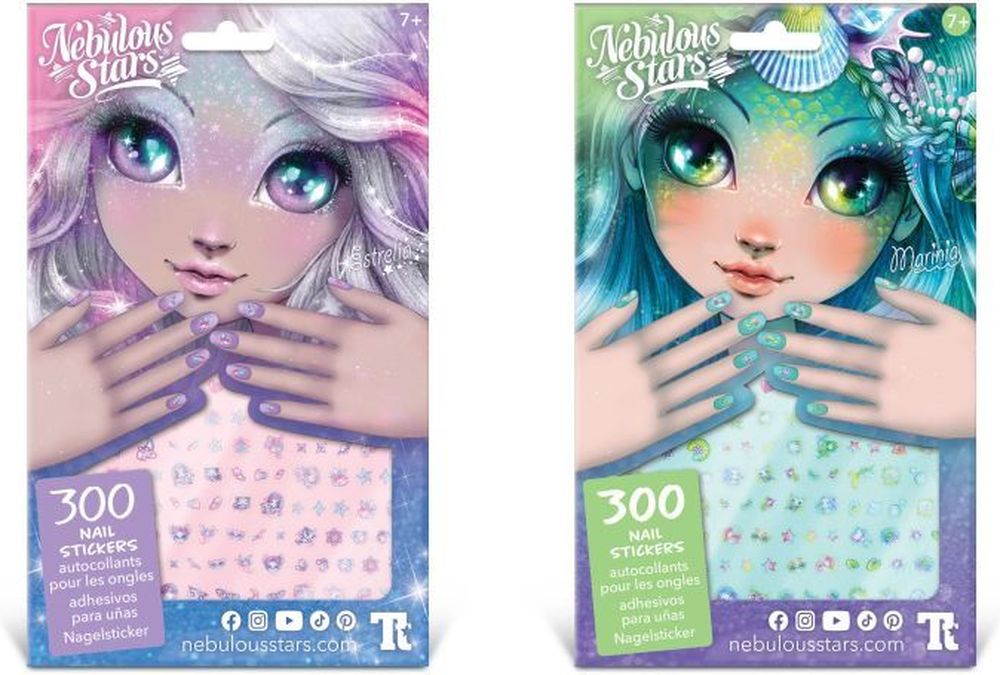 NAIL STICKERS NEBULOUS STARS 2 ΣΧΕΔΙΑ