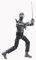 G.I.JOE MV 12IN NINJA FIGURE SNAKE EYES