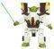STAR WARS TRANSFORMERS CROSSOVERS YODA TO REPUBLIC ATTACK SHUTTLE
