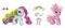 MLP HAIR PLAY VALUE PACK RAINBOW+PINKIE PIE