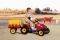 PEG PEREGO FARM ANIMALS W/TRAILER   6VOLT