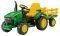 PEG PEREGO  JOHN DEERE GROUND FORCE W/TRAILER...