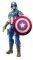 CAPTAIN  AMERICA 11CM ACTION FIGURE SUPER COMBAT