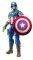 CAPTAIN  AMERICA 11CM ACTION FIGURE SUPER COM...