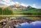PYRAMID LAKE, JASPER NATIONAL PARK, CANADA - ...