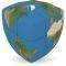 EARTH  V-CUBE CHALLENGING  PILLOW 2�2