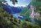 THE SEVEN SISTERS WATERFALL, GEIRANGERFJORD, ...