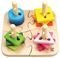 ΞΥΛΙΝΟ ΠΑΖΛ HAPE CREATIVE PEG PUZZLE 16ΤΜΧ