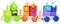 ����� �� ��������� HAPE FANTASIA BLOCKS TRAIN...