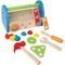 ΞΥΛΙΝΟ ΚΑΛΑΘΑΚΙ ΜΕ ΕΡΓΑΛΕΙΑ ΚΑΙ ΒΙΔΕΣ HAPE FIX-IT TOOL BOX 17ΤΜΧ