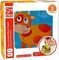 PUZZLE ΚΥΒΩΝ ΤΑ ΖΩΑ ΤΗΣ ΦΑΡΜΑΣ HAPE HAPPY PUZZLES FARM ANIMAL BLOCK