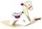      HAPE 2 IN 1 ROCKING HORSE
