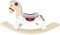      HAPE 2 IN 1 ROCKING HORSE