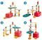      HAPE QUADRILLA STACK TRACK BUCKET SET