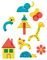   HAPE COLOUR & SHAPES ART (179 )
