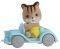 SYLVANIAN FAMILIES    BABY CARRY CASE (SQUIRREL ON CAR) [5203]