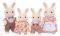 SYLVANIAN FAMILIES  MILK RABBIT FAM...