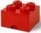   LEGO DRAWER 4 BRIGHT RED 25X18X25CM