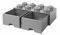 ������ ����������� LEGO BRICK DRAWER 8 STONE GREY 50X18X25CM