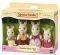 SYLVANIAN FAMILIES  CHOCOLATE RABBIT FAMILY [4150]