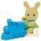 SYLVANIAN FAMILIES ΜΩΡΟ OCHER RABBIT BABY WIT...
