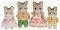 SYLVANIAN FAMILIES  CAT FAMILY [5180]