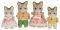 SYLVANIAN FAMILIES �������� CAT FAMILY [5180]