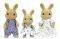 SYLVANIAN FAMILIES  OCHER RABBIT FA...