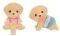 SYLVANIAN FAMILIES   YELLOW LABRADOR TWINS [5189]