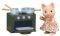 SYLVANIAN FAMILIES CAT SISTER WITH OVEN SET [...