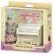 SYLVANIAN FAMILIES RABBIT SISTER WITH PIANO SET [5139]