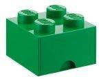   LEGO DRAWER 4  DARK GREEN 25X18X25CM