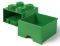   LEGO DRAWER 4  DARK GREEN 25X18X25CM