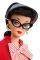 BARBIE ���������� ������ ���������� ������� BUSY GAL VINTAGE [FXF26]