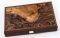 ΤΑΒΛΙ MANOPOULOS NATURAL BURL WITH PEARL ELEMENTS PREMIUM COLLECTION 30X20CM