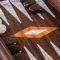 ΤΑΒΛΙ MANOPOULOS NATURAL BURL WITH PEARL ELEMENTS PREMIUM COLLECTION 30X20CM