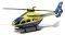  BBURAGO EMERGENCY FORCE HELICOPTER 1:50 YELLOW [18/32040]