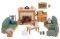 SYLVANIAN FAMILIES DELUXE LIVING ROOM SET [50...