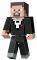 MINECRAFT �������� TUXEDO STEVE 8.5'' [FLC70]