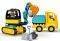 LEGO 10931 TRUCK AND TRACKED EXCAVATOR